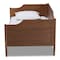 Baxton Studio Alya Walnut Wood Twin Size Daybed 168-10832 - alternate 6